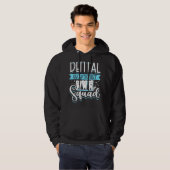 Veste À Capuche Réception de l'escouade dentaire Dentiste (Devant entier)