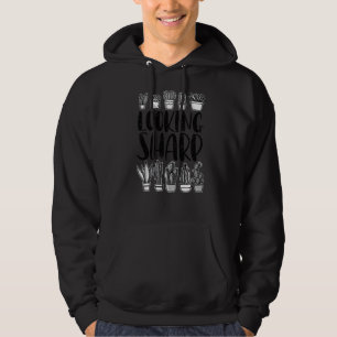 Veste À Capuche Recherche Cactus Sharp pour hommes femmes mignonne