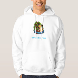Veste À Capuche Récolte de café de chiot mignon