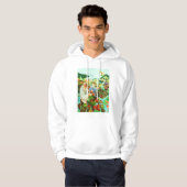 Veste À Capuche Récolteuses 1996 de raisin (Devant entier)