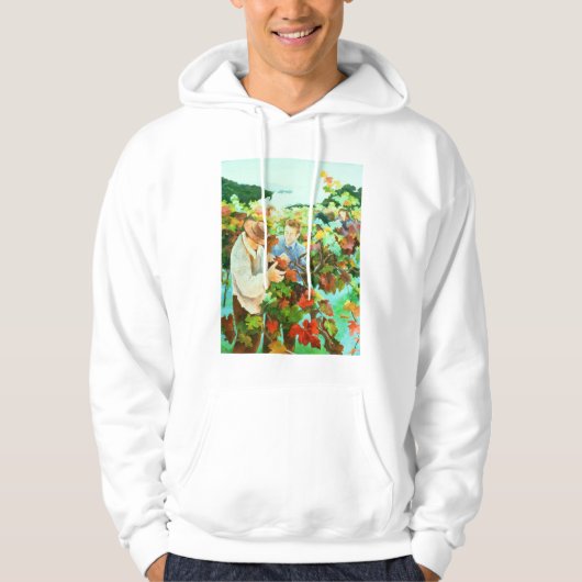 Veste À Capuche Récolteuses 1996 de raisin (Devant)