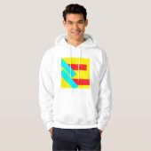 Veste À Capuche Rectangles (Devant entier)