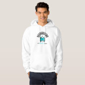 Veste À Capuche Récupération de dépendance de papillon de (Devant entier)