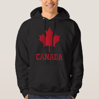 Veste À Capuche Red Maple Leaf Love Flag Fête du Canada.png