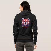 Veste À Capuche Red Panda Lover (Dos entier)