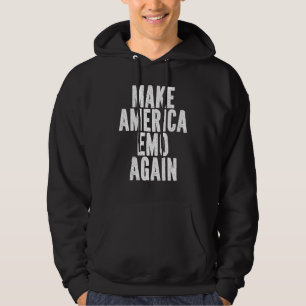 Veste À Capuche Refaire l'Amérique Emo