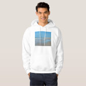 Veste À Capuche Réflexion bleue Montalivet (Devant entier)