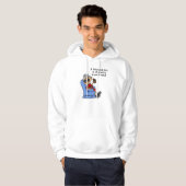 Veste À Capuche Régime équilibré de chocolat (Devant entier)
