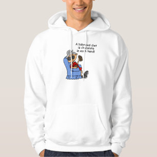 Veste À Capuche Régime équilibré de chocolat