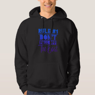 Veste À Capuche Règle 1 Ne tombez pas du bateau