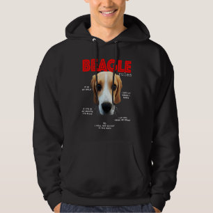 Veste À Capuche Règles amusantes pour le beagle