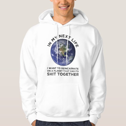 Veste À Capuche Réincarner Sur Une Planète Qui A Son Puits Ensembl (Devant)