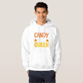 Veste À Capuche Reine Candy Corn Graphique Halloween_1 (Devant entier)