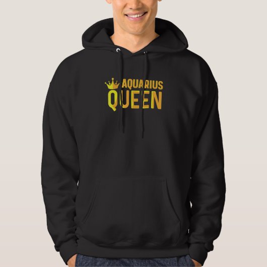 Veste À Capuche Reine du Verseau Libérée (Devant)