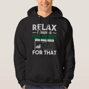 Veste À Capuche Relax j'ai une feuille de calcul pour ça - Comptab
