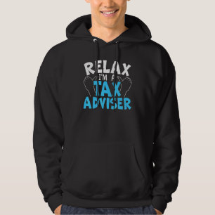 Veste À Capuche Relax je suis un conseiller fiscal Expert-Comptabl