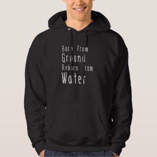 Veste À Capuche Renaître De L'Eau Baptisée Dans Le Christ Bible Ch