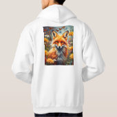 Veste À Capuche Renard dans la prairie (Dos)