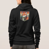 Veste À Capuche Renard en colère mignon (Dos)