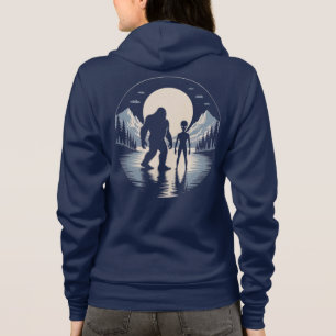 Veste À Capuche Rencontre de Bigfoot avec un OVNI, scène paranorma