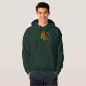 Veste À Capuche Repaire du dragon de feu (Devant entier)