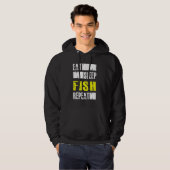 Veste À Capuche Répéter le poisson du sommeil - Fisher (Devant entier)
