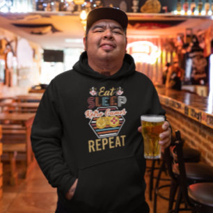 Veste À Capuche Répétition des jeux rétro du sommeil - Gamer Vinta