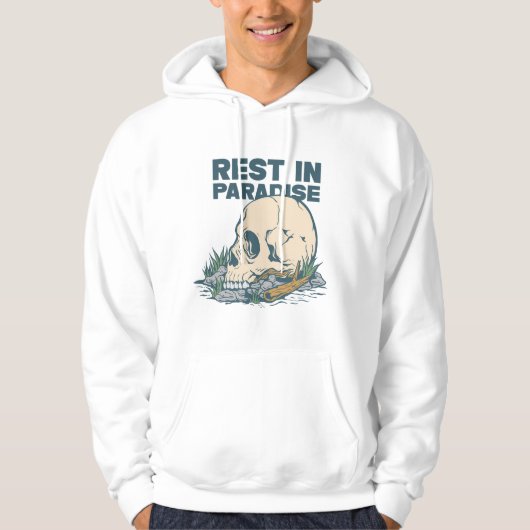 Veste À Capuche Repos au Paradis (Devant)