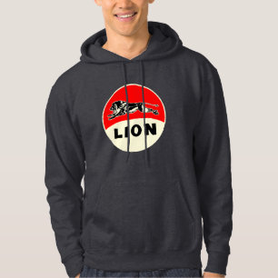 Veste À Capuche Reproduction d'enseigne vintage Lion Gasoline