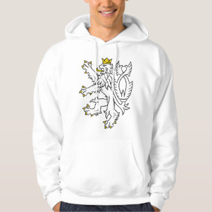 Veste À Capuche République de theech de lion, tchèque