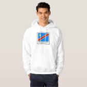 Veste À Capuche République démocratique du Congo (Devant entier)
