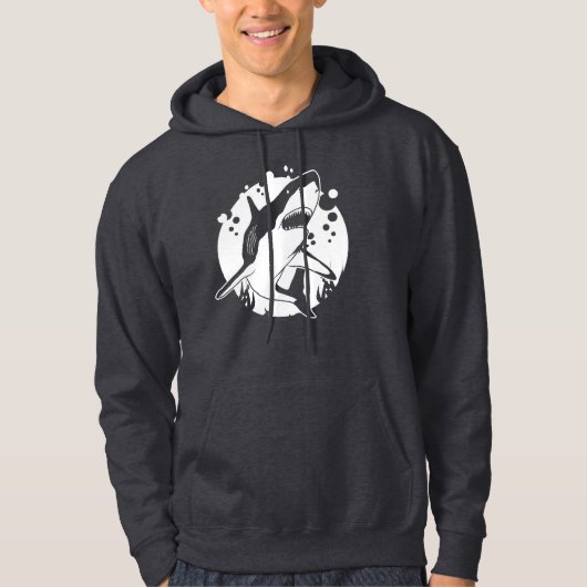 Veste À Capuche Requin (Devant)