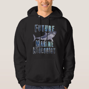 Veste À Capuche Requin Biologie Marine Futur Biologiste Science Pr