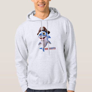 Veste À Capuche Requin pirate mignon dessin animé – Illustration 3