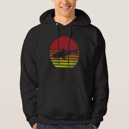 Veste À Capuche Requin rétro (Devant)