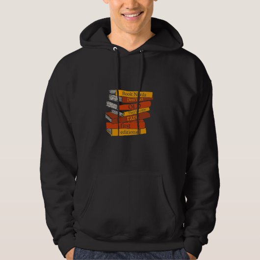 Veste À Capuche Réserver Les Nerds ne vieillissent pas Ils devienn (Devant)