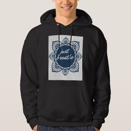 Veste À Capuche Respirer le graphique (Devant)