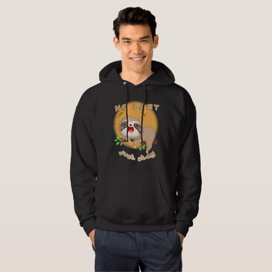 Veste À Capuche Reste juste Sloth (Devant entier)
