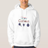 Veste À Capuche Restez curieux (Devant)
