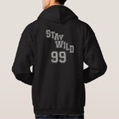 Veste À Capuche Restez Esprit d'Aventure 99 (Dos)