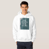 Veste À Capuche Restez fidèles à votre son (Devant entier)