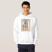 Veste À Capuche Restez fidèles à votre son 2 (Devant entier)