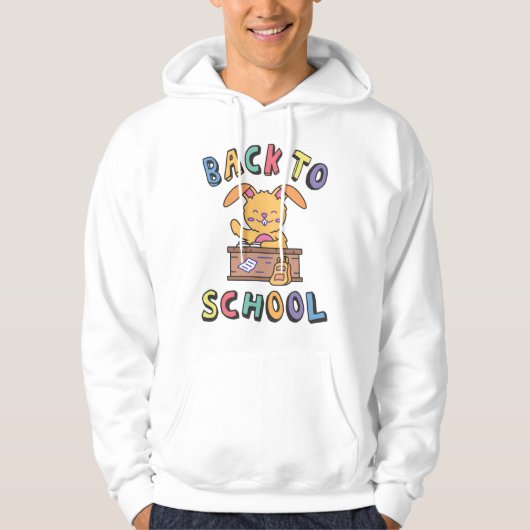 Veste À Capuche Retour à l'école (Devant)