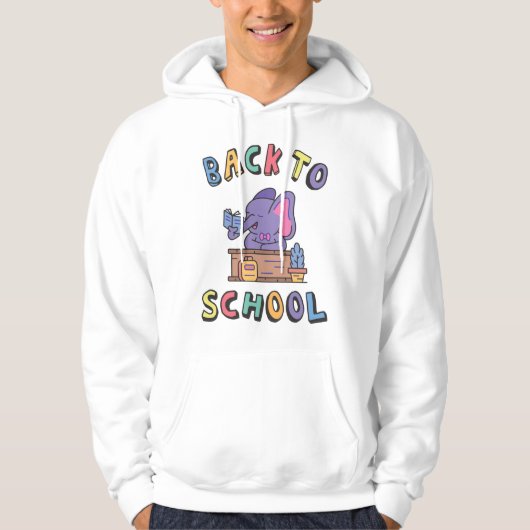 Veste À Capuche Retour à l'école (Devant)