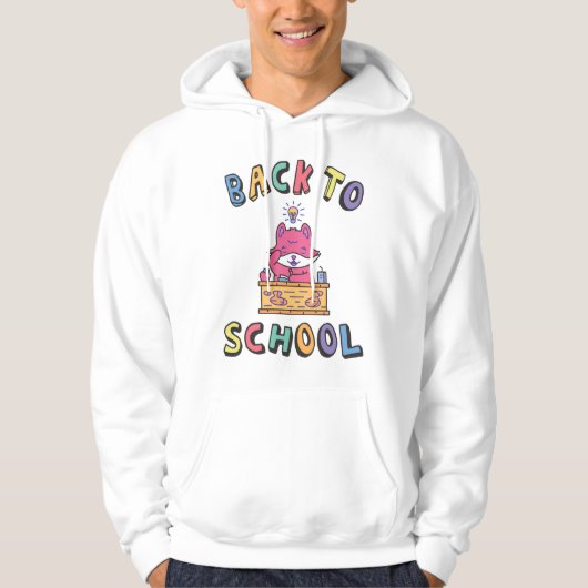 Veste À Capuche Retour à l'école (Devant)