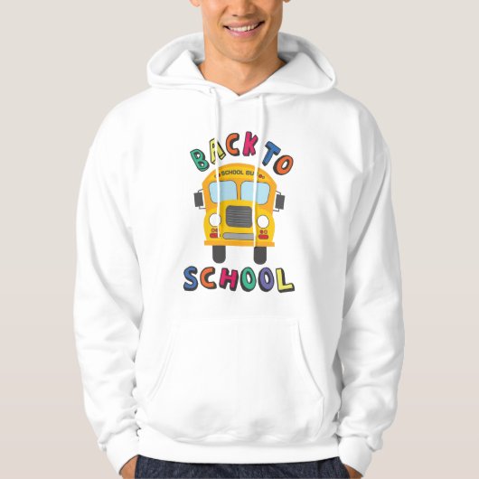 Veste À Capuche Retour à l'école (Devant)