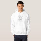 Veste À Capuche Retourner un mème de table (Devant entier)