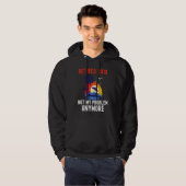 VESTE À CAPUCHE RETRAITÉ 2019 PLUS MON PROBLÈME PLUS JAMAIS RÉTRO (Devant entier)