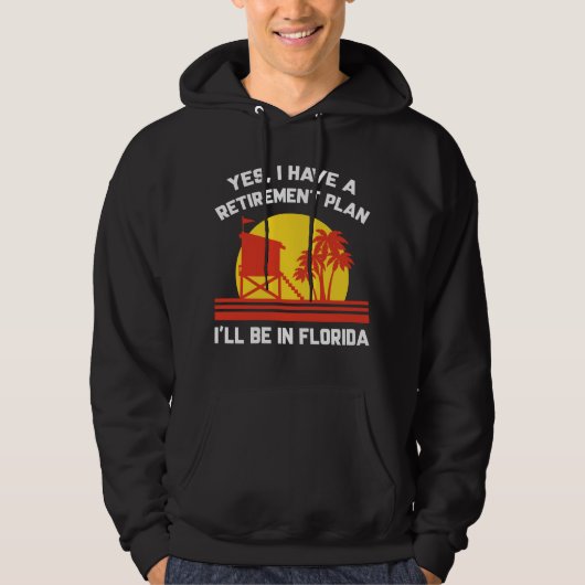 Veste À Capuche Retraite Floride (Devant)