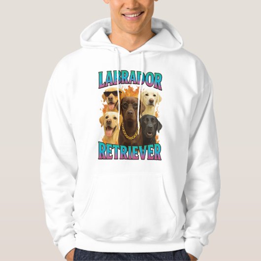 Veste À Capuche Retriever du Labrador (Devant)